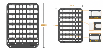 Tactical Molle Seat-Back Organizer