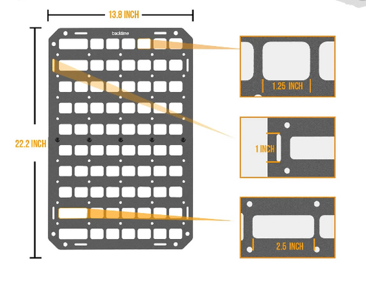 Tactical Molle Seat-Back Organizer